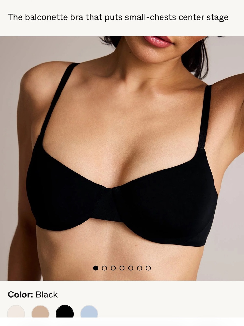 NWT PEPPER BALCONETTE CAMEO BRA SIZE 32B